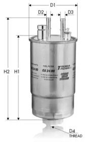TECNECO FILTERS gs2400 -  Топливный фильтр